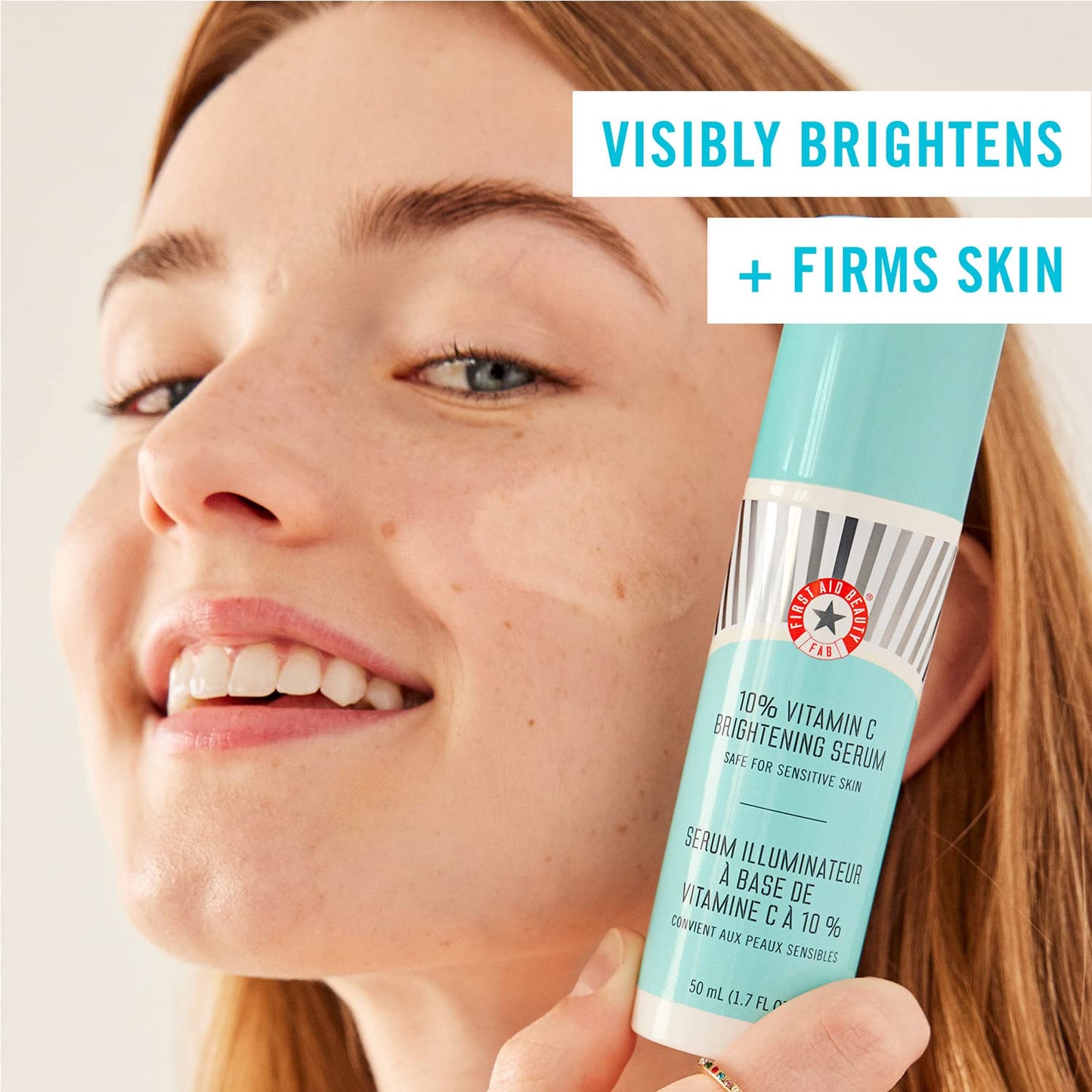 FIRST AID BEAUTY 10% Vitamin C Brightening Serum 1.7 FL oz