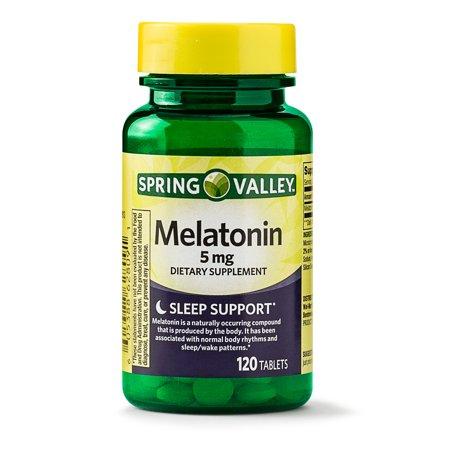 Spring Valley Melatonin 5mg Sleep Support (120 Tablets)