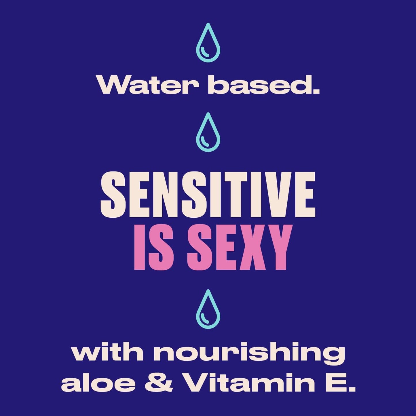 Trojan Lubricant Water Based H2O Sensitive Touch Infused with Aloe & Vitamin E (162.7ml)