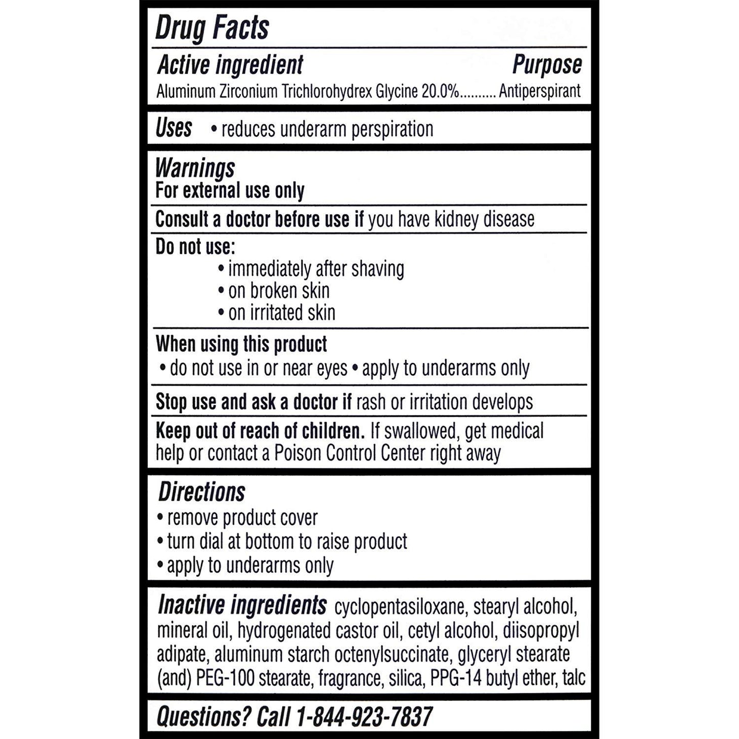 Certain Dri Everyday Strength Clinical, Antiperspirant Deodorant Morning Fresh, All Day Protection Solid (2.6 oz / 74g)