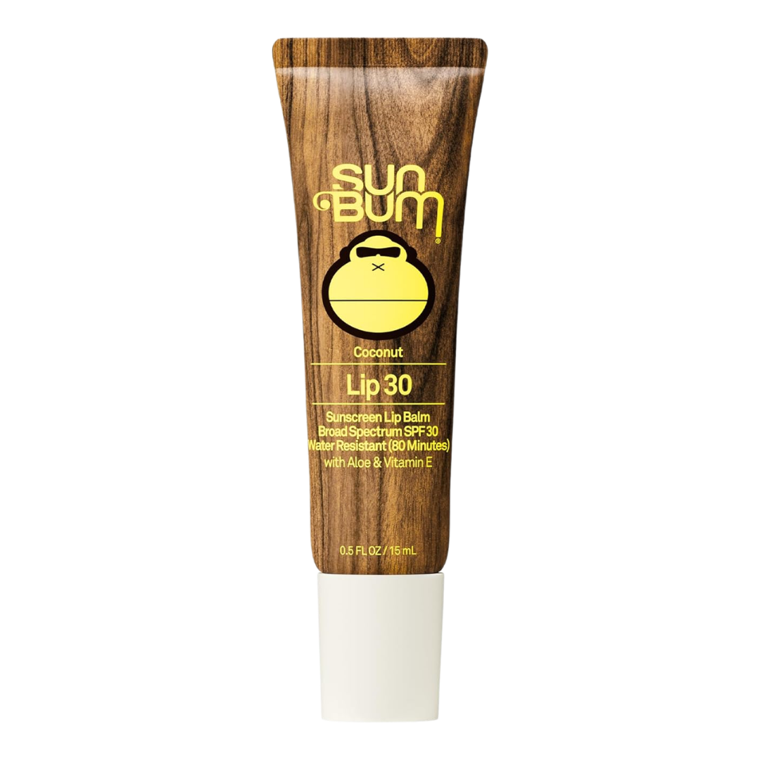 Sun Bum Sunscreen Lip Balm SPF 30 Coconut Flavor, 0.5 oz / 15 ml