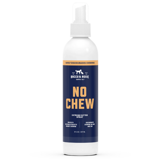 Rocco & Roxie No Chew Extreme Bitter Spray for Dogs Anti-Chew Repellent Formula, 8 fl.oz / 237ml
