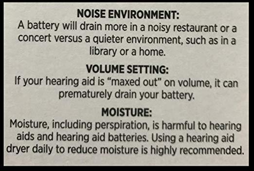 Kirkland Signature Hearing Aid Batteries Format 312 (48 Pack)