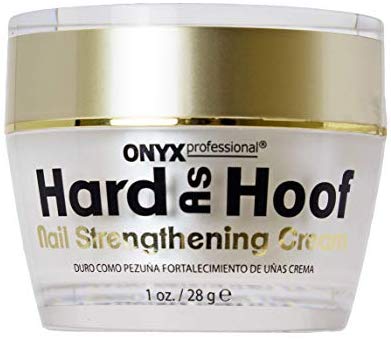 Onyx Hard As Hoof Nail Strengthening Cream with Coconut Scent, 1 oz (Packaging may vary)