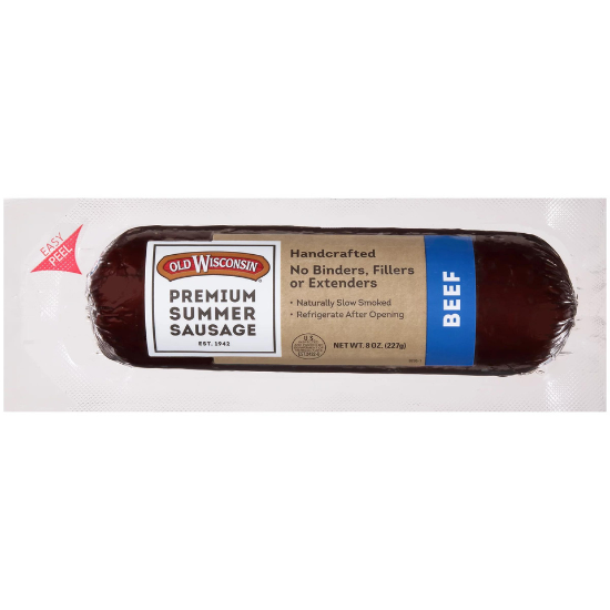 Old Wisconsin Premium Summer Sausage, 8 oz / 227 g