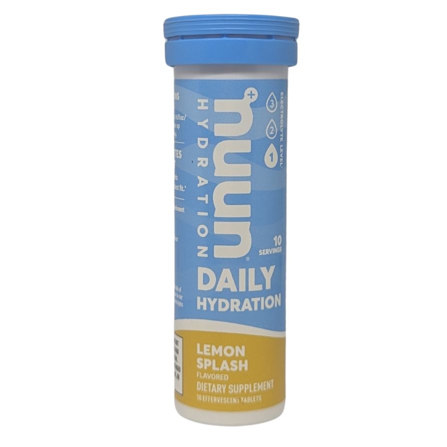 Nuun Daily Electrolyte Tablets with Magnesium Calcium, Potassium, Chloride & Sodium Gluten Free, Sugar Free, & Vegan, 10 Serving