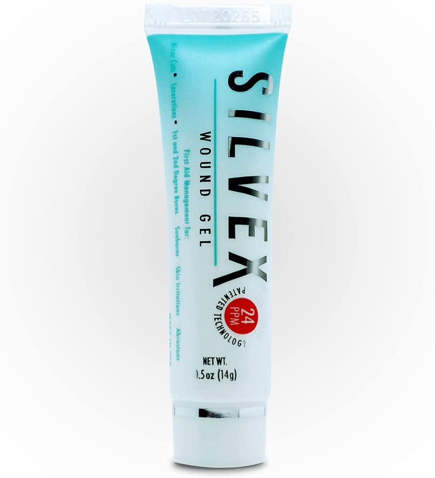 Be Smart Get Prepared Silvex Wound Gel, 0.5 oz. / 14g