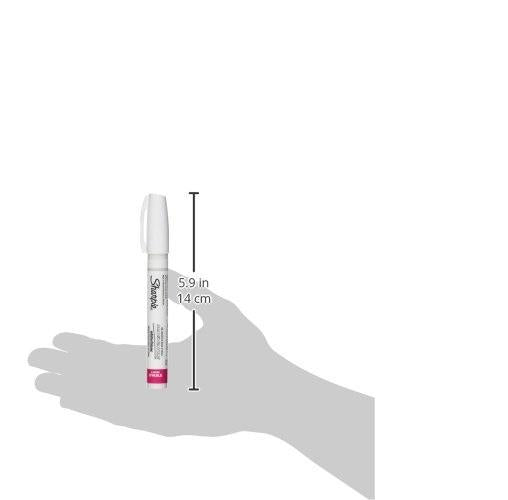 Sharpie Oil-Based Paint Marker, Medium Point, White Ink, 3 Markers (35558)