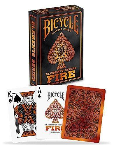 Bicycle Fire Element Series Standard Poker Playing Cards 1 Deck