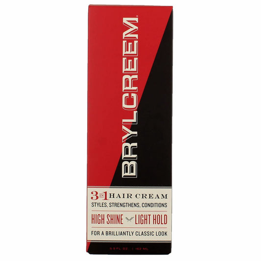 Brylcreem 3 in 1 Hair Cream Styles, Strenths, Conditions 5.5 Oz (162 ml)