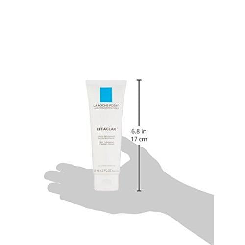 La Roche-Posay Effaclar Deep Cleansing Foaming Cream Cleanser for Oily Skin 125ml