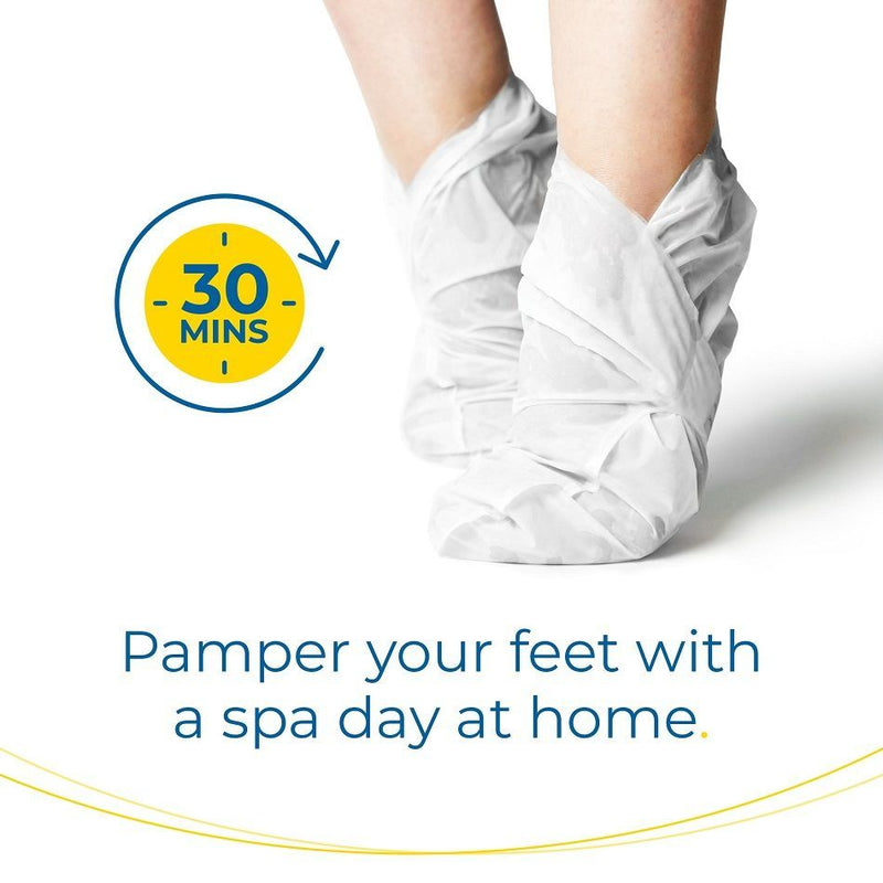 Dr. Scholl's Ultra Exfoliating Foot Mask Gently Soft Peels & Soften Rough Dry Skin 1 Pair 1.55 Oz / 44 g