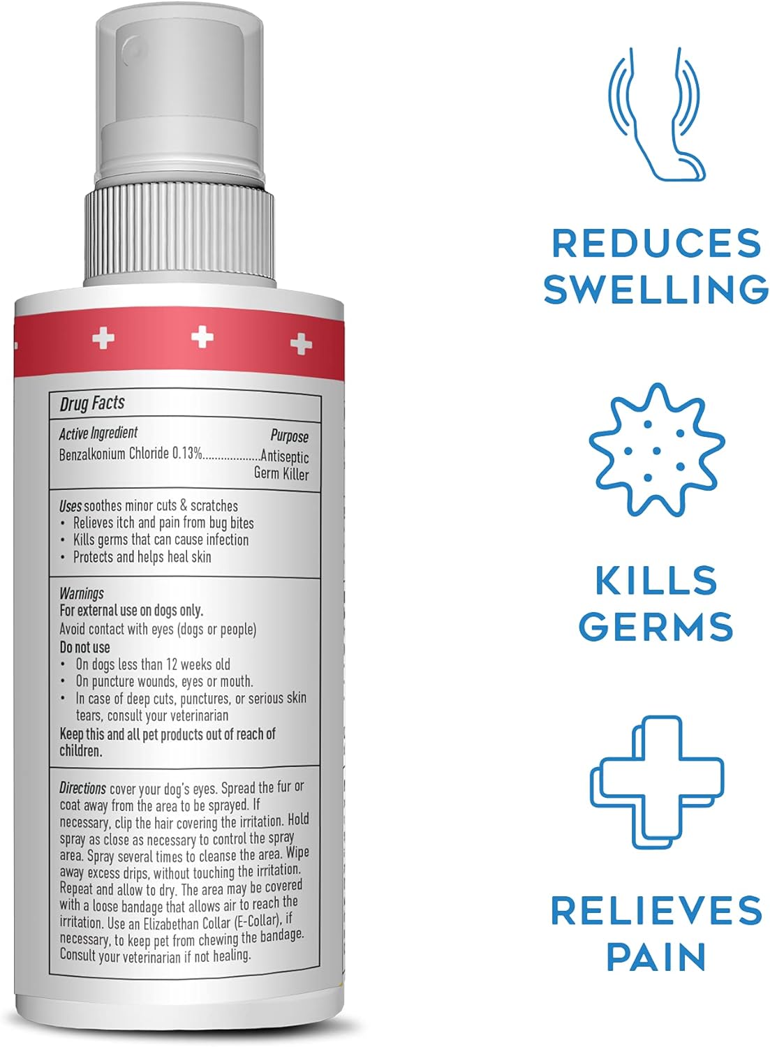 Remedy + Recovery Dogswell Medicated Antiseptic Spray for Dogs 118ml