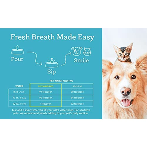 Oxyfresh Premium Pet Dental Care Solution Water Additive, 16 fl.oz / 473 ml