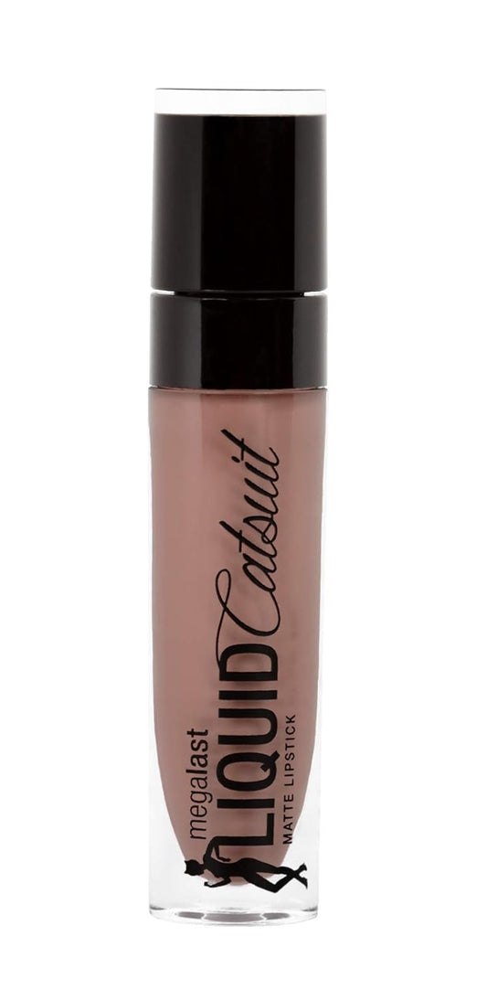 Wet N Wild Megalast Liquid Catsuit Matte Lipstick Nudie Patootie Shade, 0.21 oz / 6g