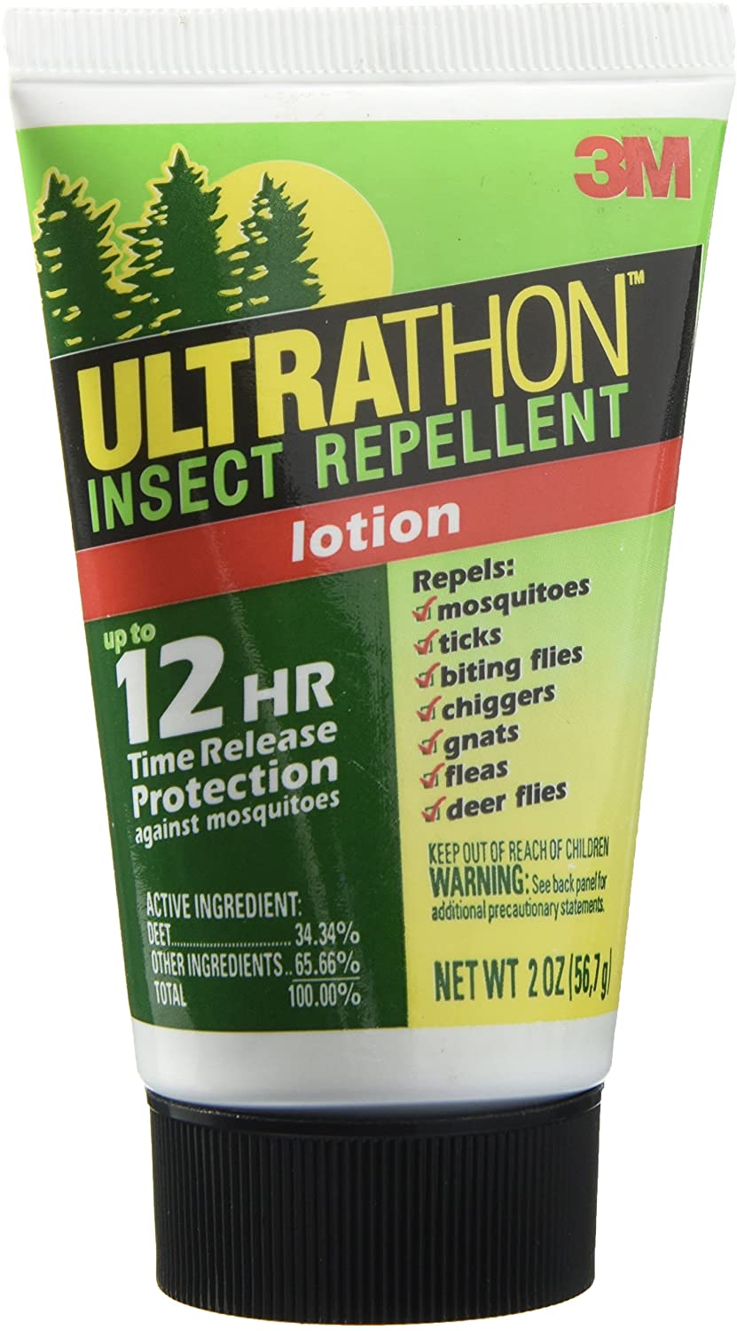 3M Ultrathon Insect Repellent Lotion Up to 12HR Protection, 2 oz. / 56.7g