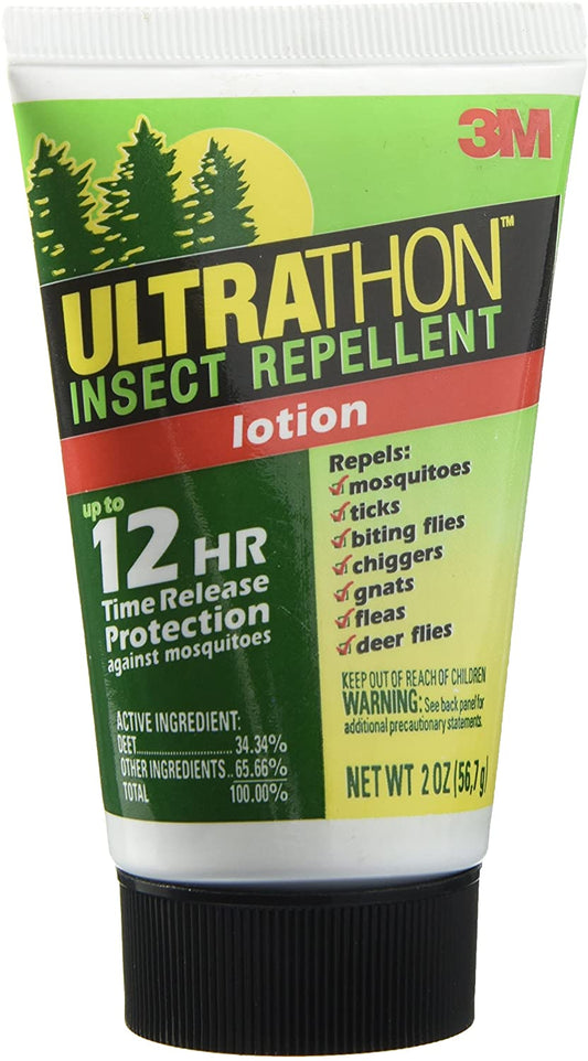 3M Ultrathon Insect Repellent Lotion Up to 12HR Protection, 2 oz. / 56.7g