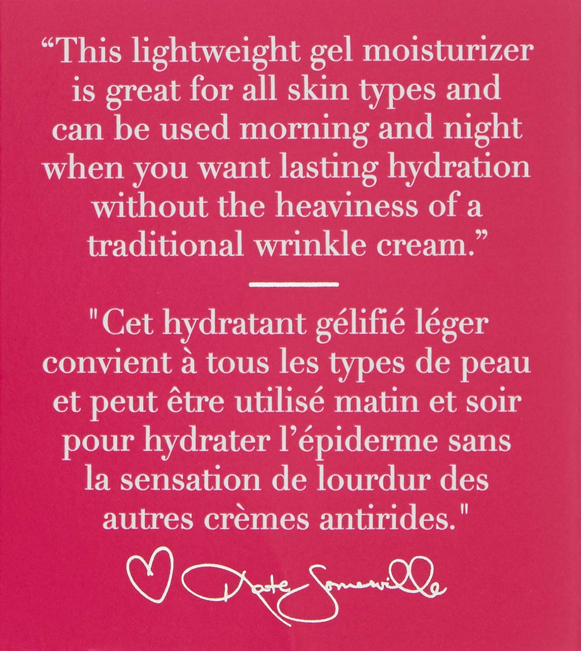 Kate Somerville Wrinkle Warrior Hydration Gel Hyaluronic Acid Moisturizer, 1.7 fl.oz / 50ml