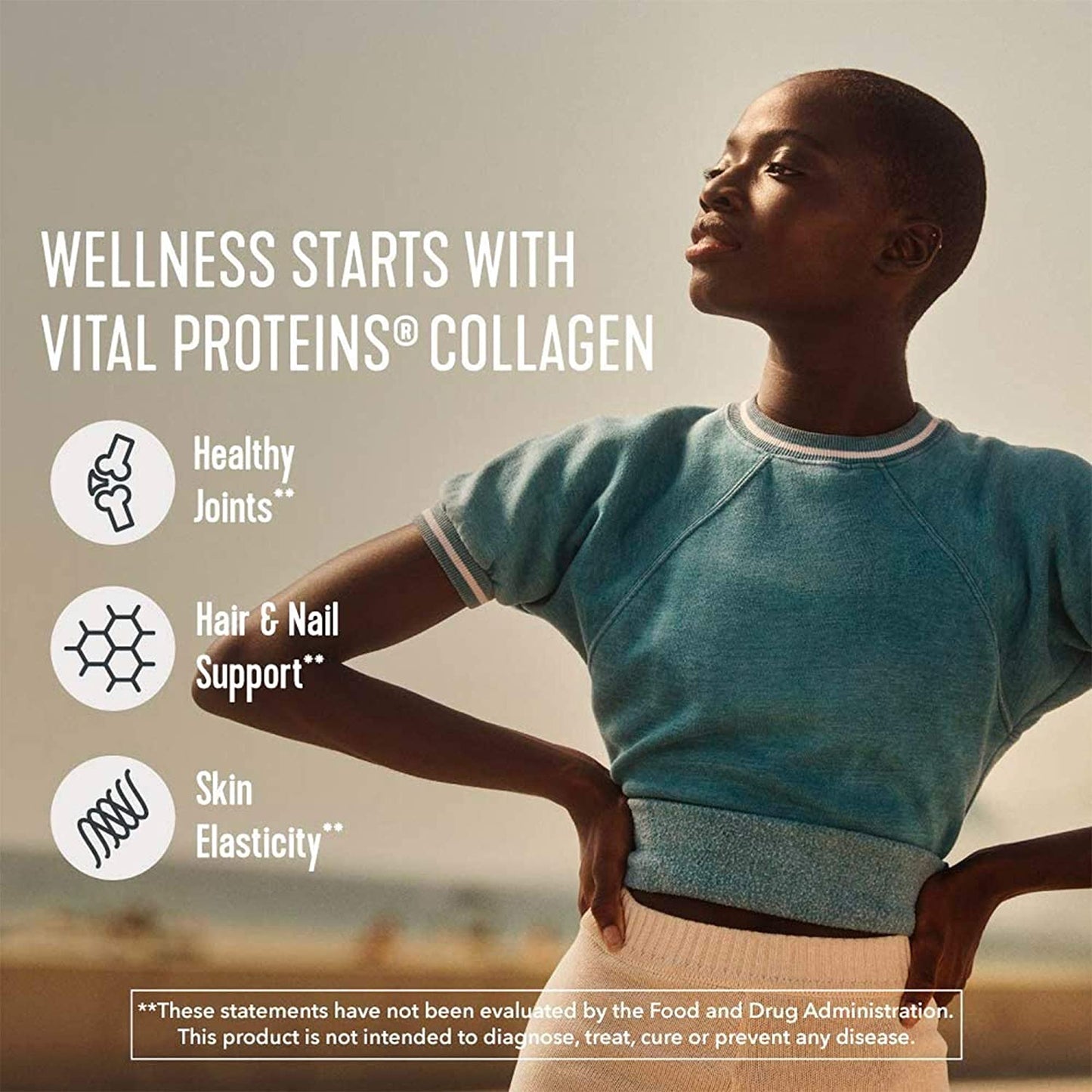 Vital Proteins | Original Collagen Peptides, Unflavored (9.33 oz/ 265g) NO SCOOP