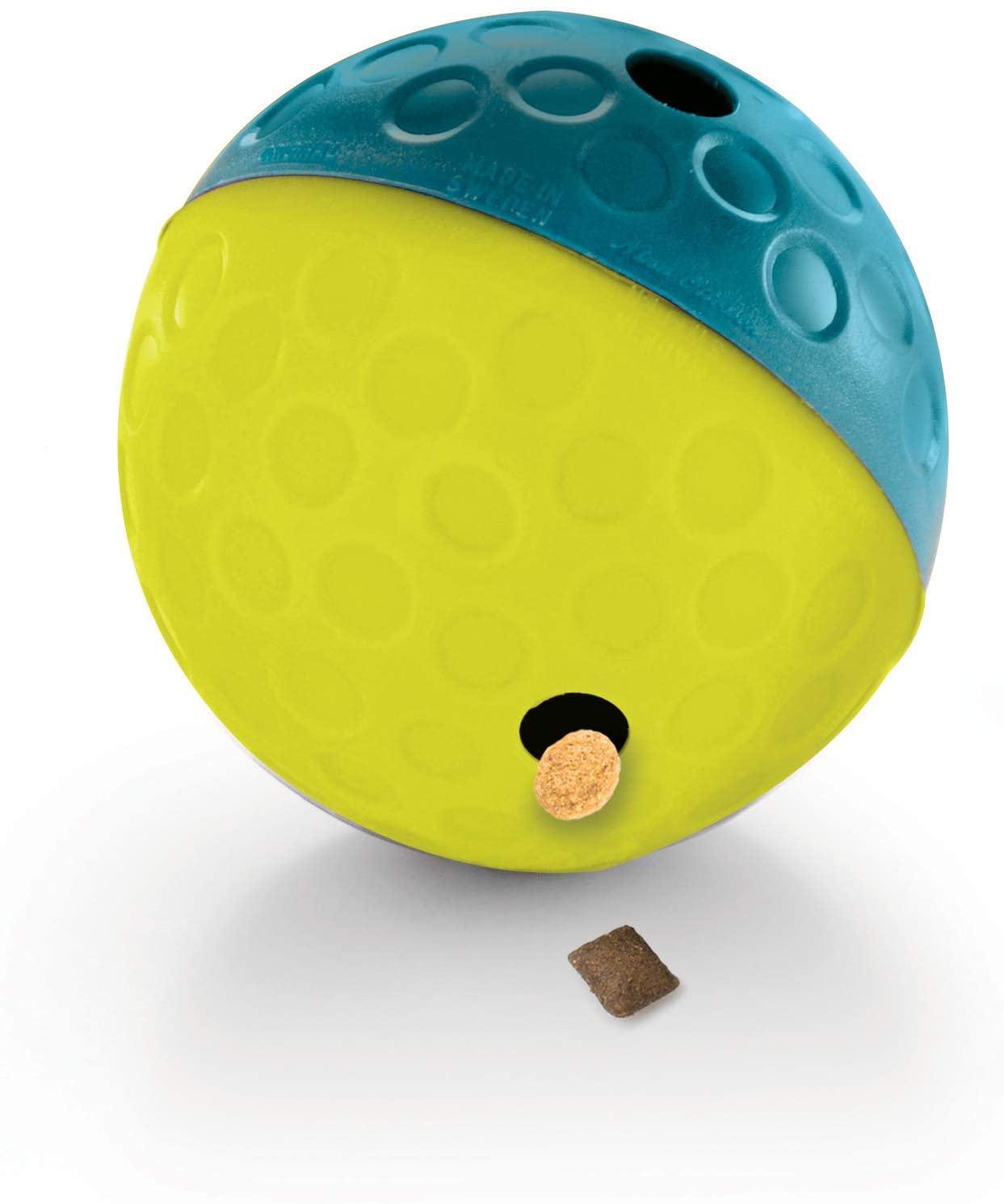 Nina Ottosson by Outward Hound Treat Tumble Blue Interactive Treat-Dispensing Puzzle Dog Toy, Small