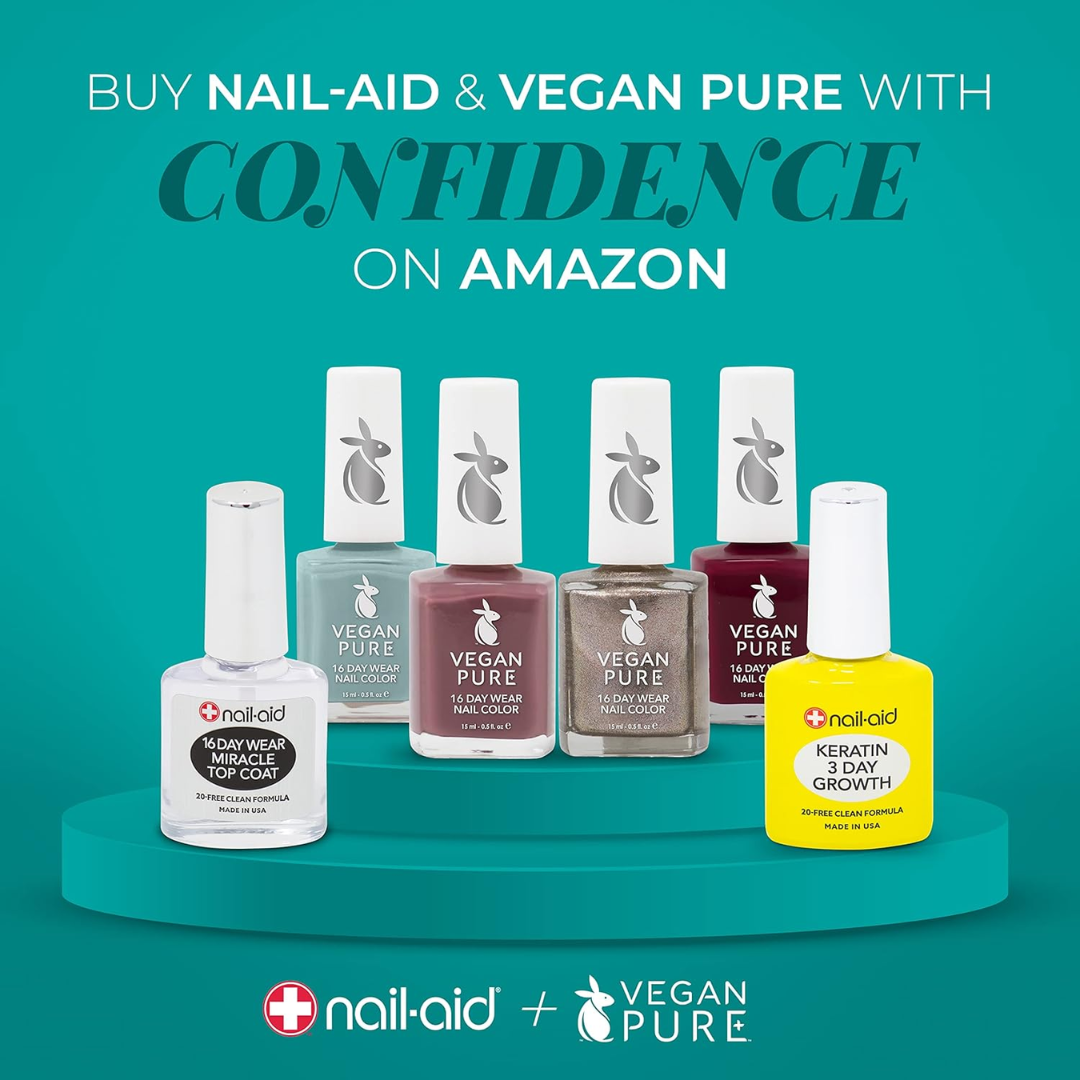 Nail-Aid Sapphire + Zinc Formula Strength Mega Growth 0.55 fl. oz. (15 mL)