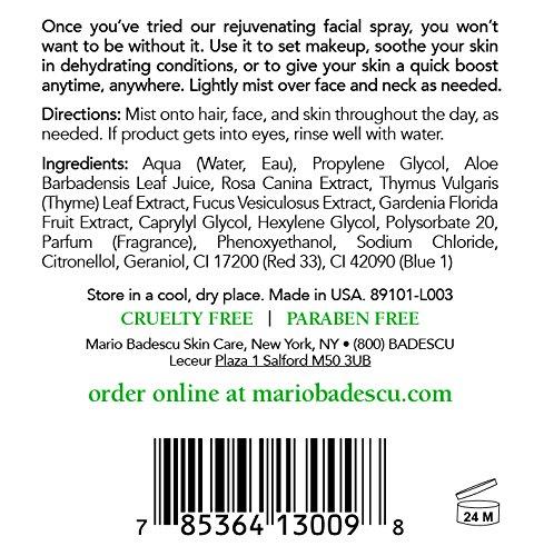 Mario Badescu Facial Spray with Aloe Herbs and Rosewater 8 fl.oz (236 ml)