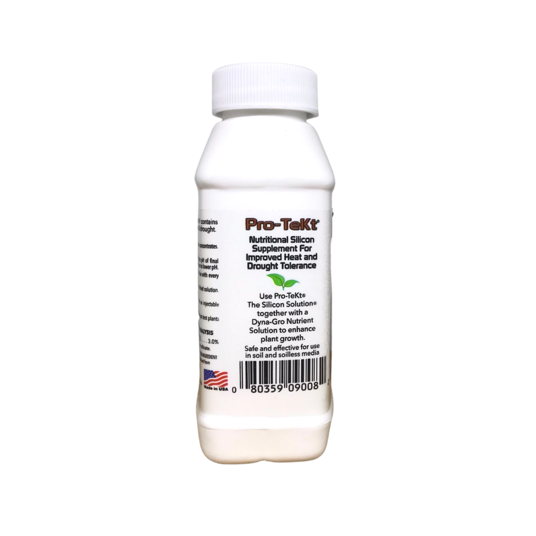 Dyna-Gro Pro Tekt The Silicon Solution Nutritional Supplement For Plants 0-0-3 8 Fl Oz (236ml)