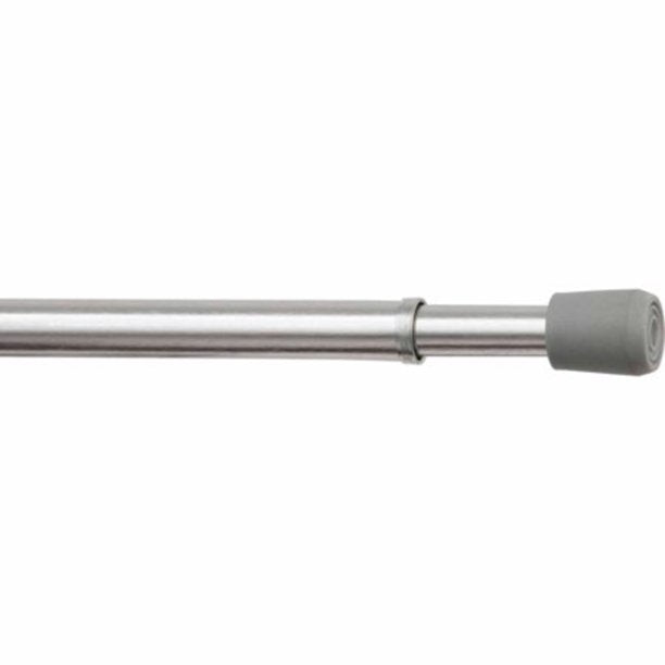 Mainstays 18-28 in. Adjustable Spring Tension Curtain Rod, 7/16 in. Diameter 1 Count