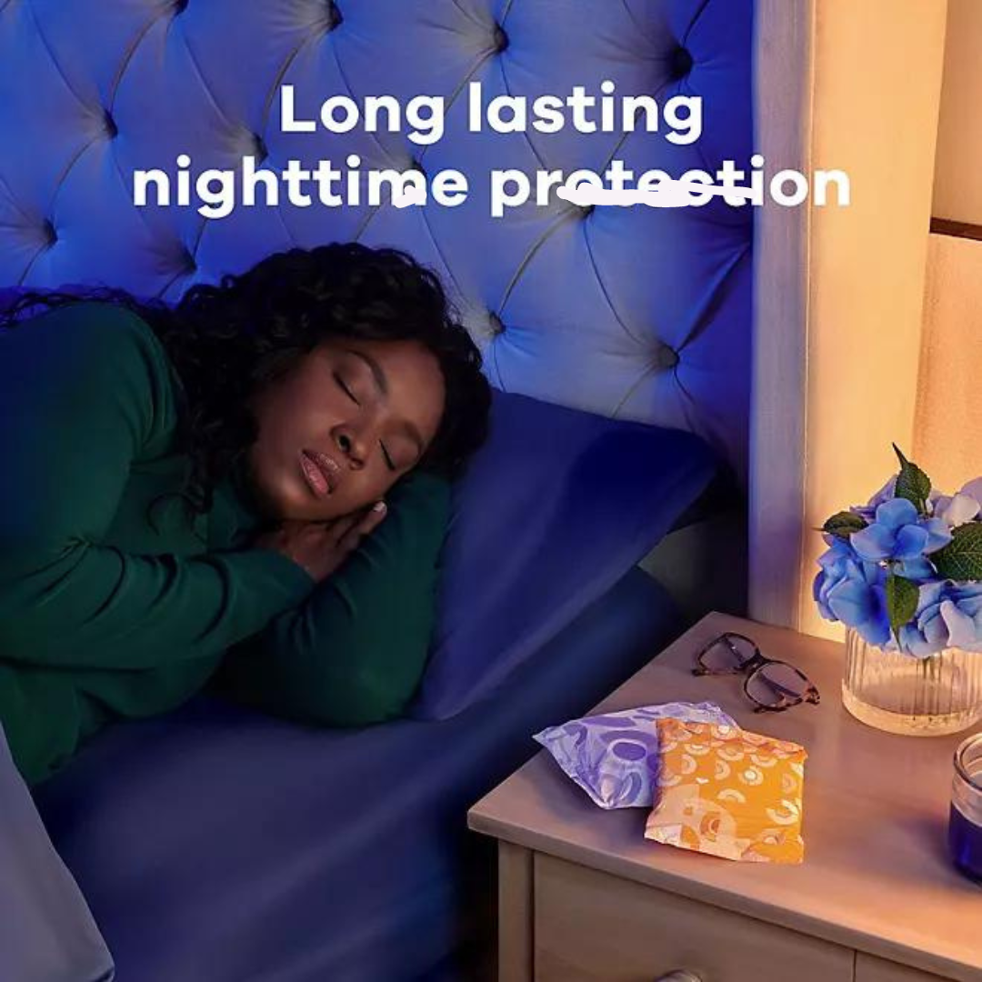 Always Maxi Extra Heavy Overnight Pads with Flex-Wings Size 5 (54 Pads)