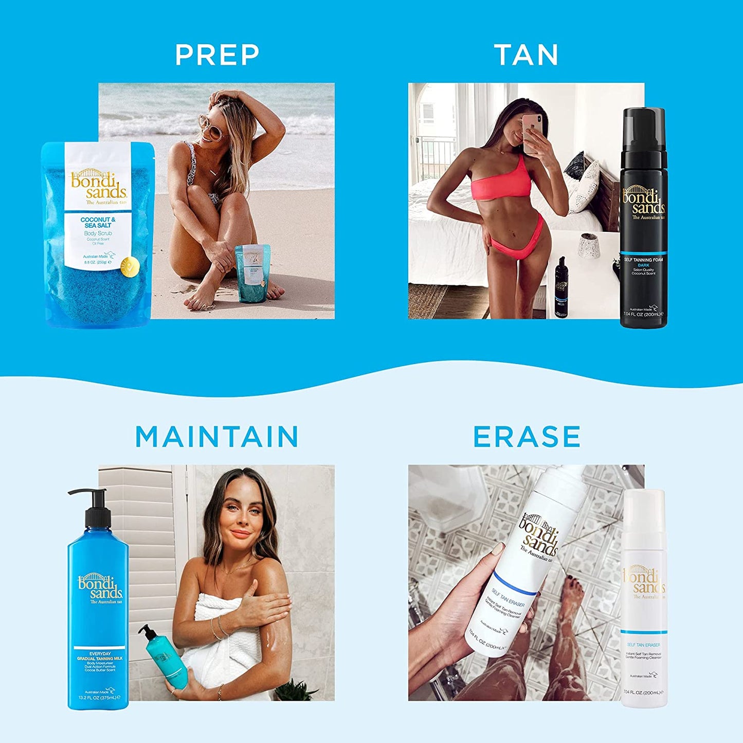 Bondi Sands The Australian Tan Self Tanning Foam | Dark - 200ml