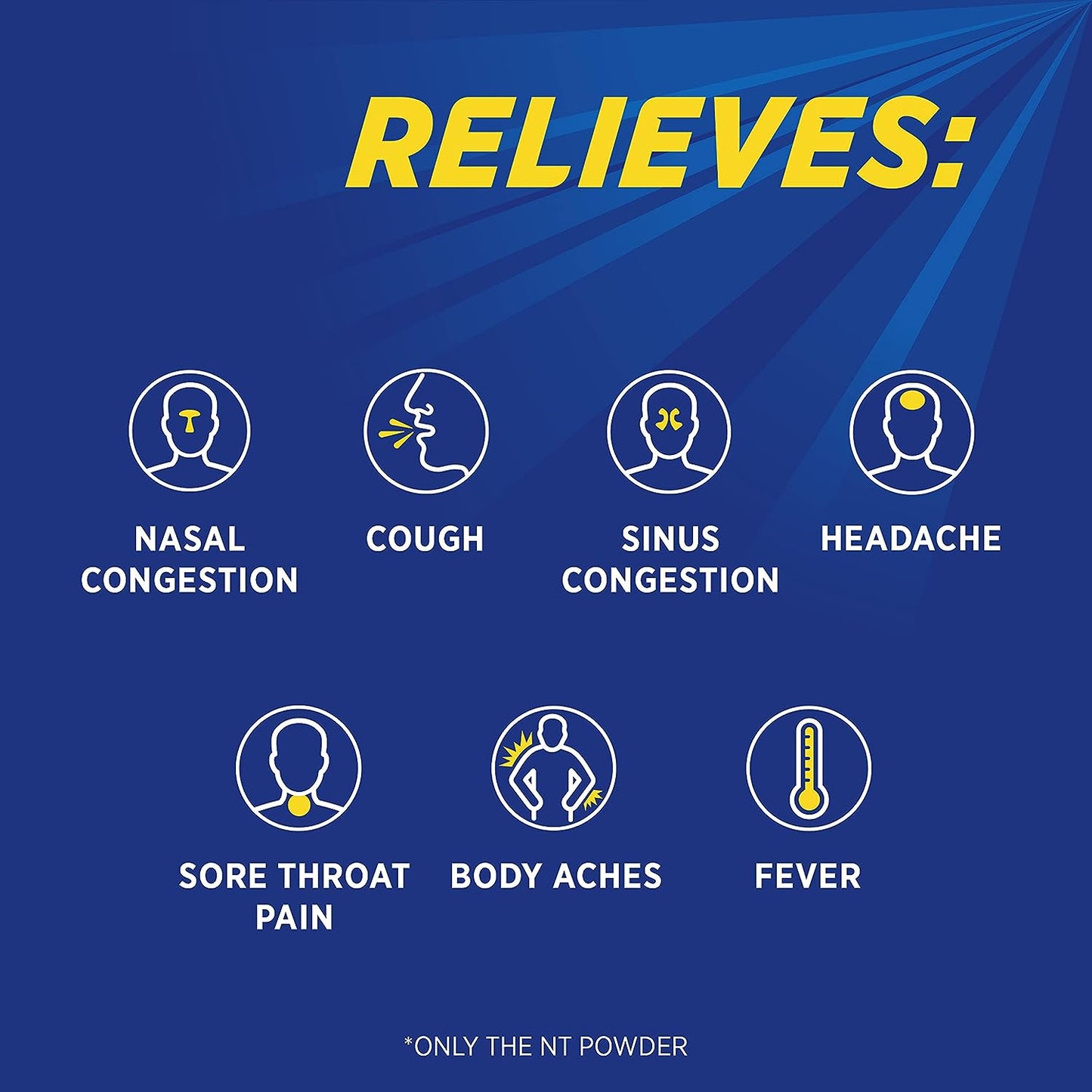 Theraflu Severe Cold Relief Day Time Formula Berry Burst 6 packets