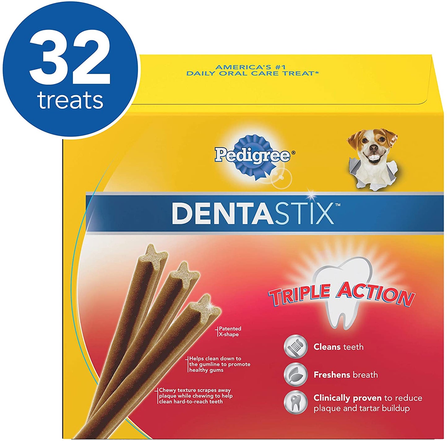 Pedigree DENTASTIX Treats for Large Dogs, 30+ lbs. Multiple Flavors