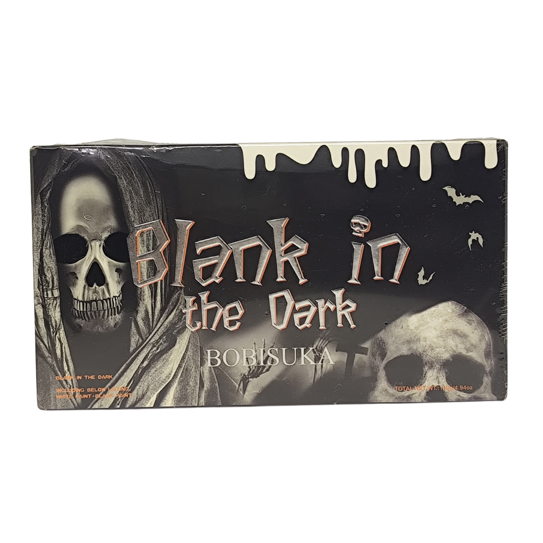 Bobisuka Blank in the Dark Face and Body Paint Set, Black and White, 140 g / 4.94 oz.