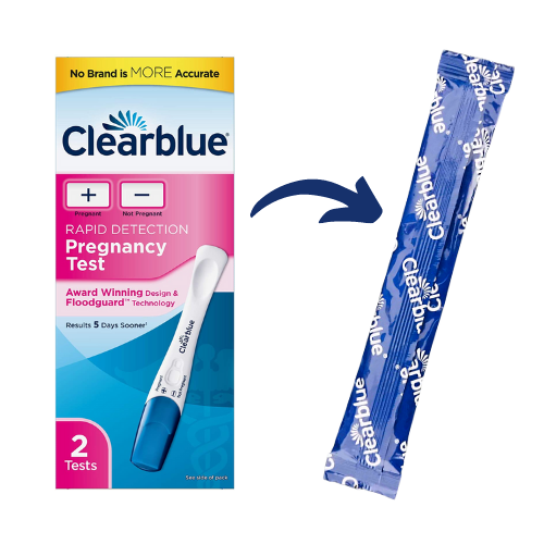 Clearblue Rapid Detection Pregnancy Test, 1 Count