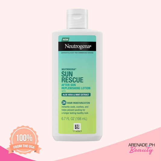 Neutrogena Sun Rescue After Sun Replenishing Lotion with Aloe Vera & Mint Extract 6.7 fl oz (198ml)