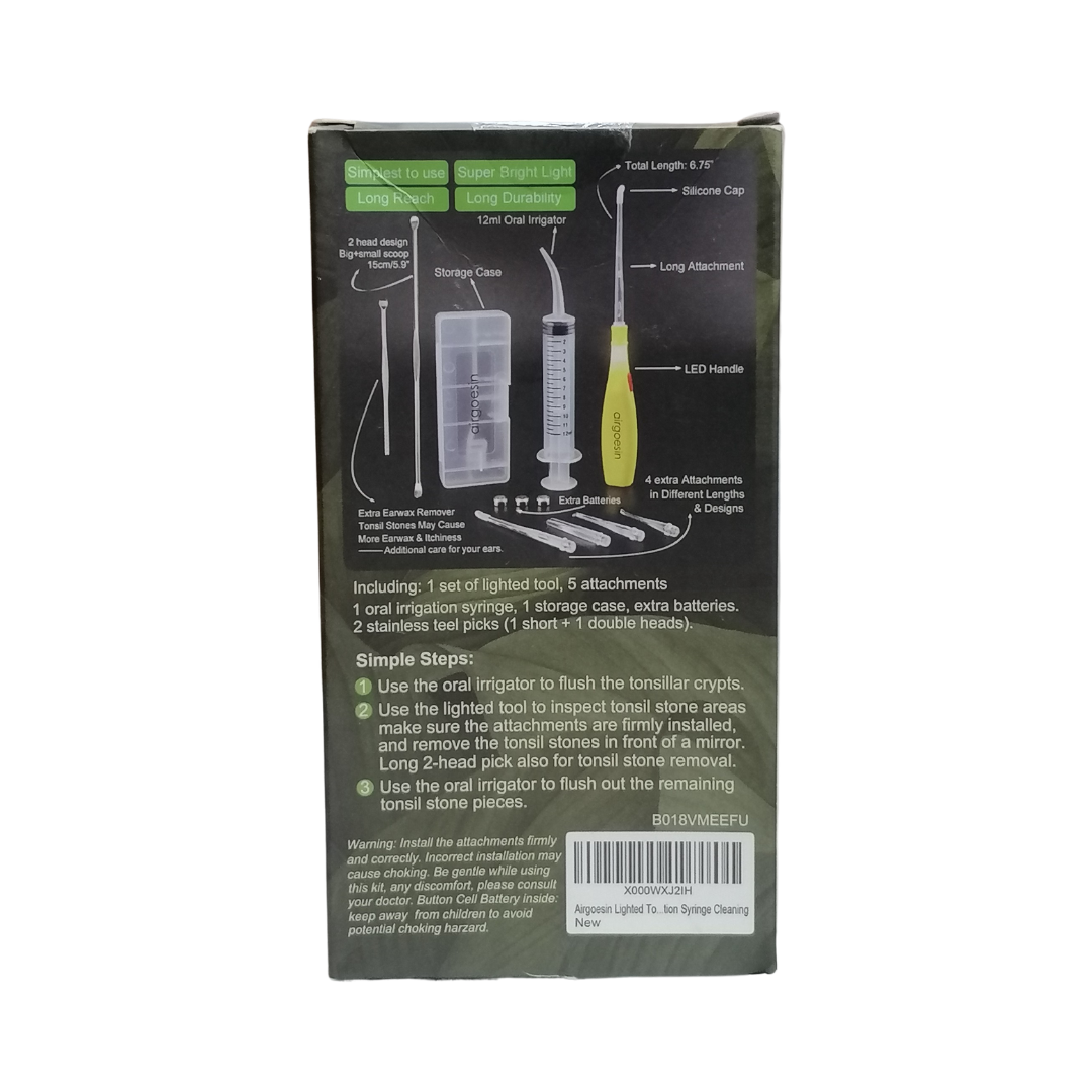 Airgoesin Tonsil Stone Remover Kit