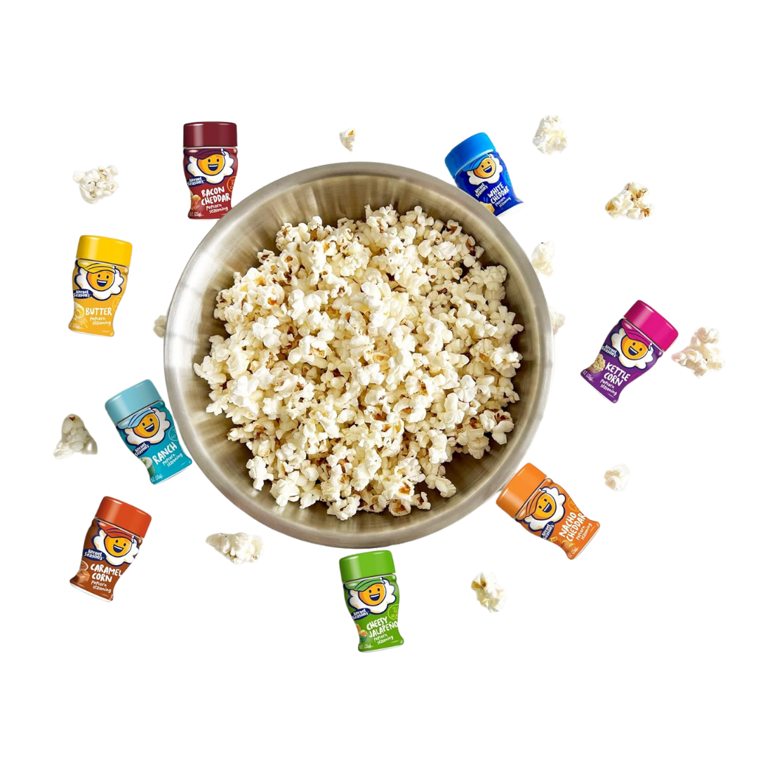 Kernel Season's Popcorn Seasoning Mini Jar Pack 0.9oz / 25g Each