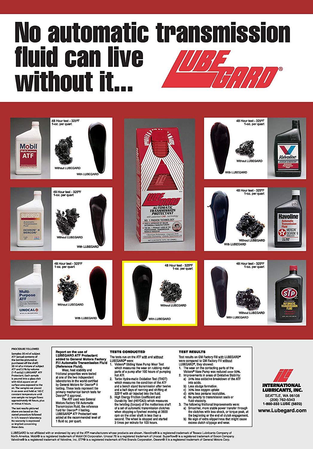 Lubegard 60902 Automatic Transmission Fluid Protectant 10 oz