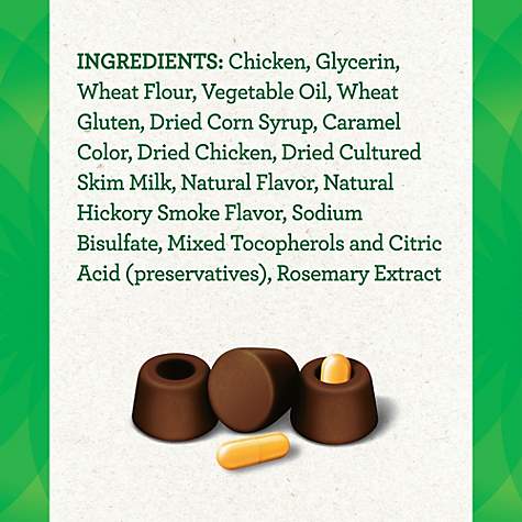 Greenies Pill Pockets Hickory Smoke Flavor (Packaging may Vary) 3.2 oz