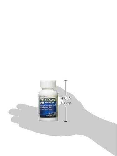 Excedrin PM Headache Diphenhydramine Citrate Pain Reliever / Nighttime Sleep-Aid (100 Caplets)