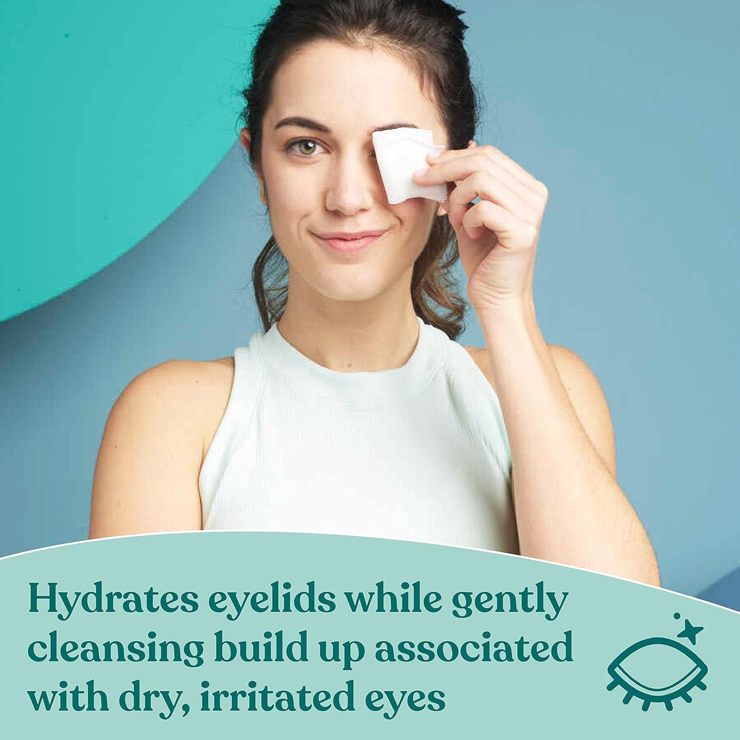 Bausch + Lomb Biotrue Micellar Eyelid Cleaning Wipes Eyelid Care For Dry Eyes, 30 Wipes