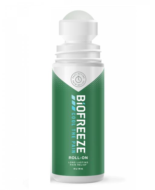 Biofreeze Cool The Pain Roll On, Fast Acting Menthol Pain Relief 3 oz / 89 ml