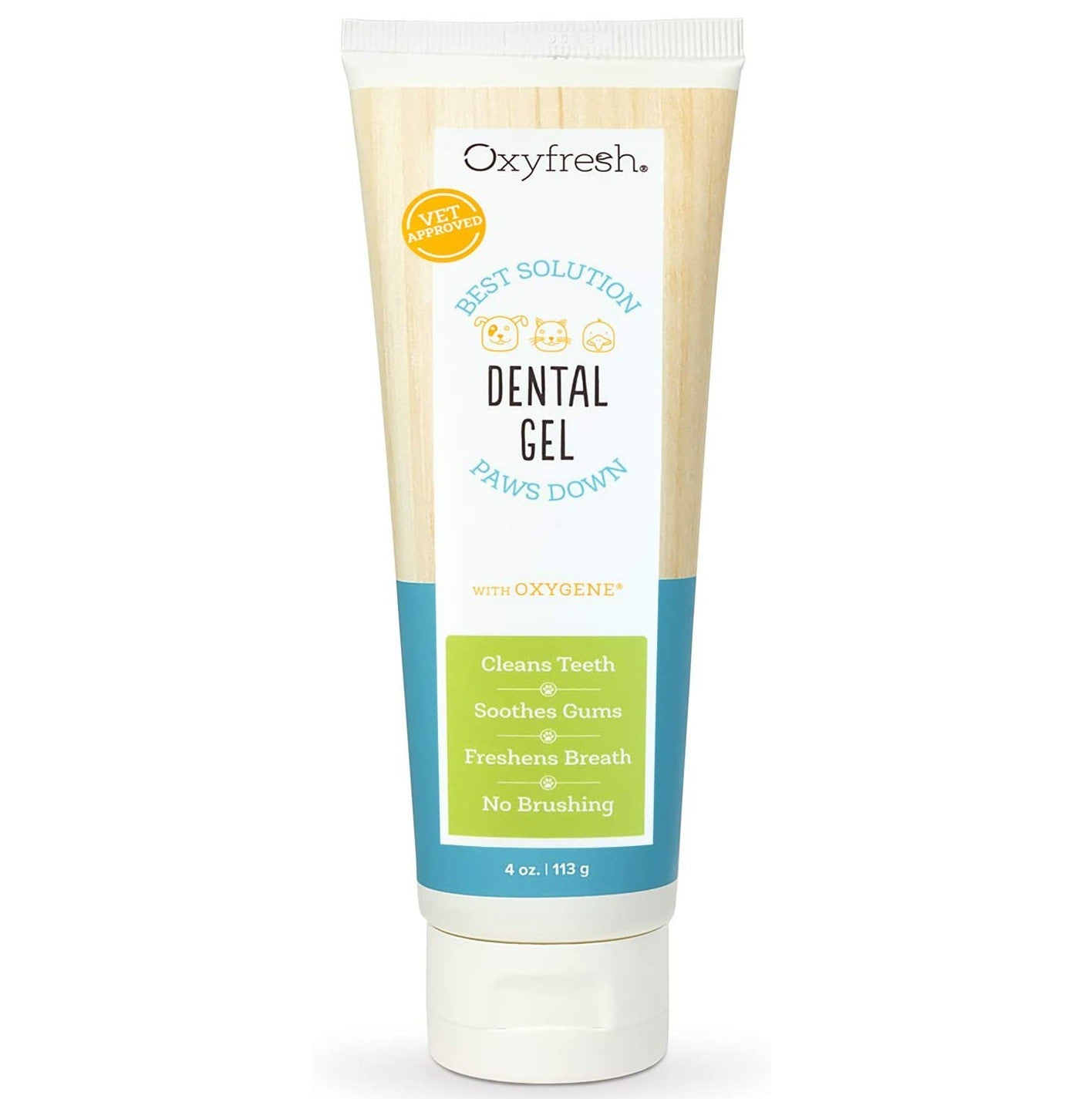 Oxyfresh Pet Toothpaste For Dogs & Cats Professional Formula, 4 oz / 113 g