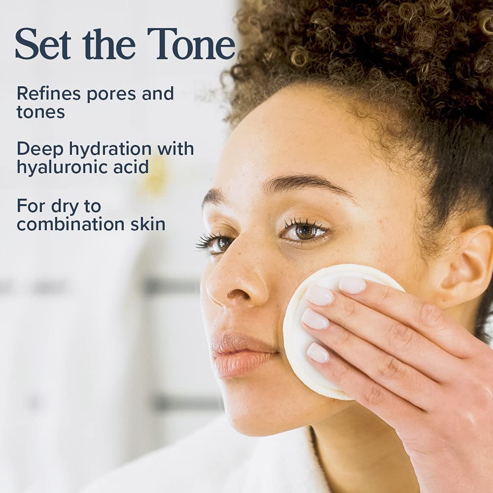 Heritage Store Rosewater Toner Moisturizing Essence with Hyaluronic Acid, 8 fl.oz / 237ml