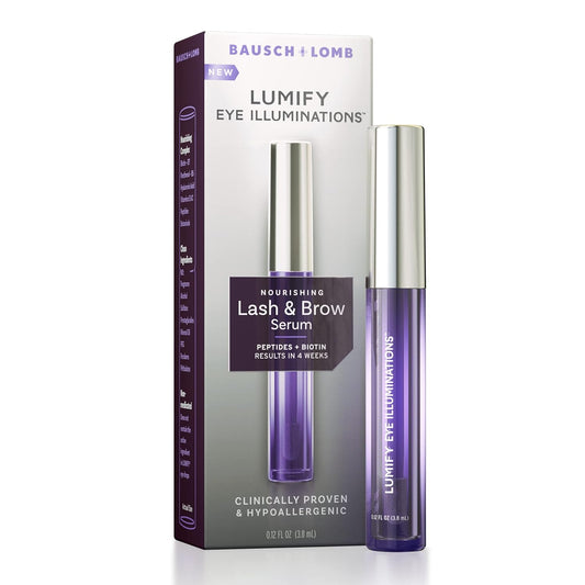 Bausch & Lomb Lumify Eye Illuminations Nourishing Lash & Brow Serum (0.12 fl oz / 3.8ml)
