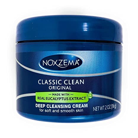Noxzema Classic Clean Original Made With Real Eucalyptus Extract Deep Cleansing Cream 2 Oz (56 g)