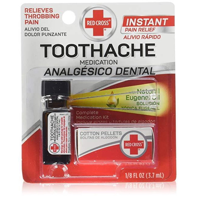 Red Cross Toothache Complete Medication Kit 3.7 ml