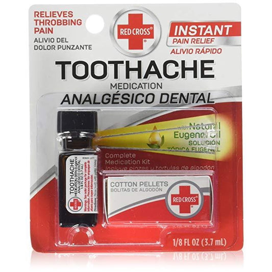 Red Cross Toothache Complete Medication Kit 3.7 ml