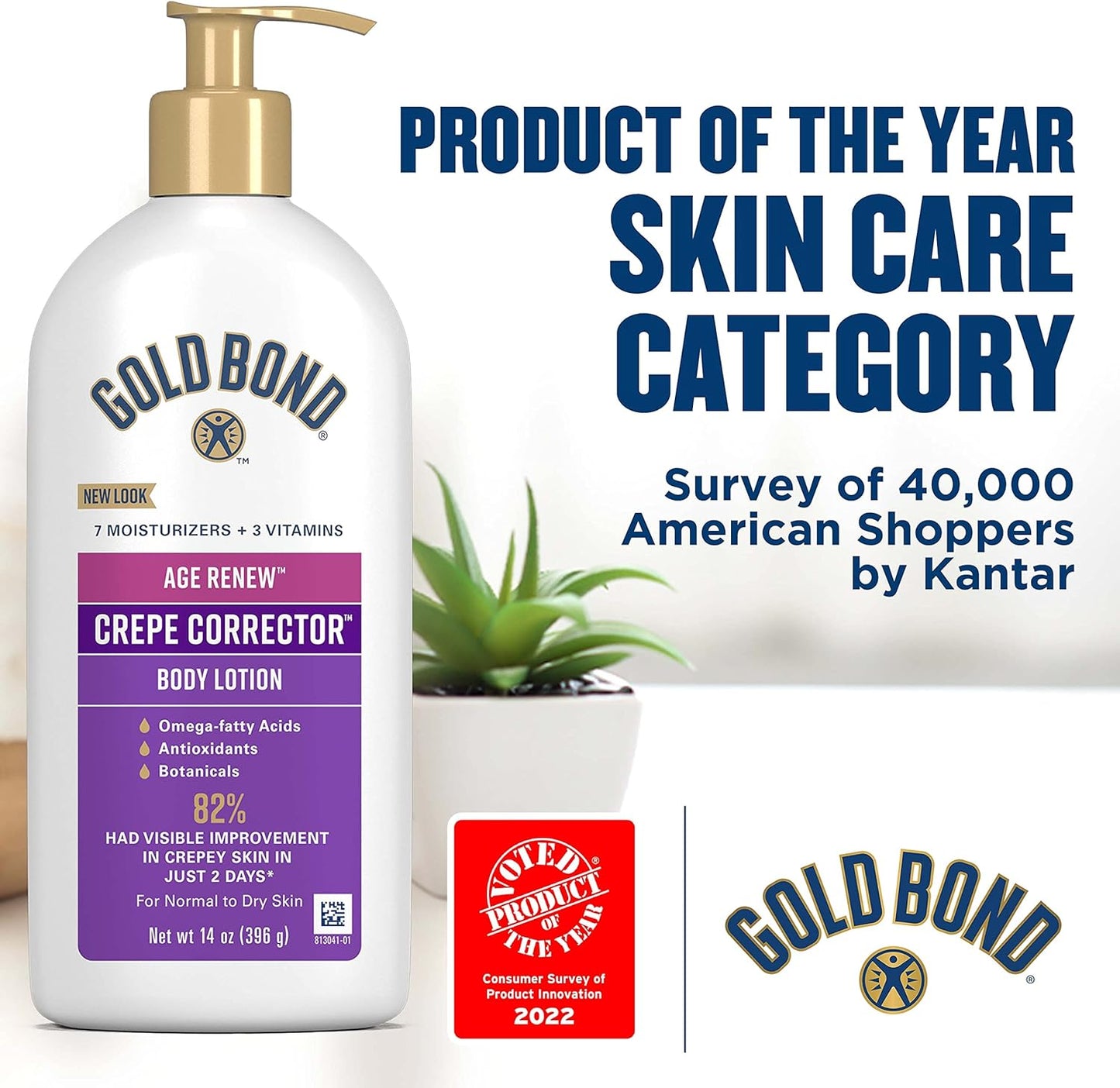 Gold Bond Crepe Corrector Body Lotion 14 oz / 396g