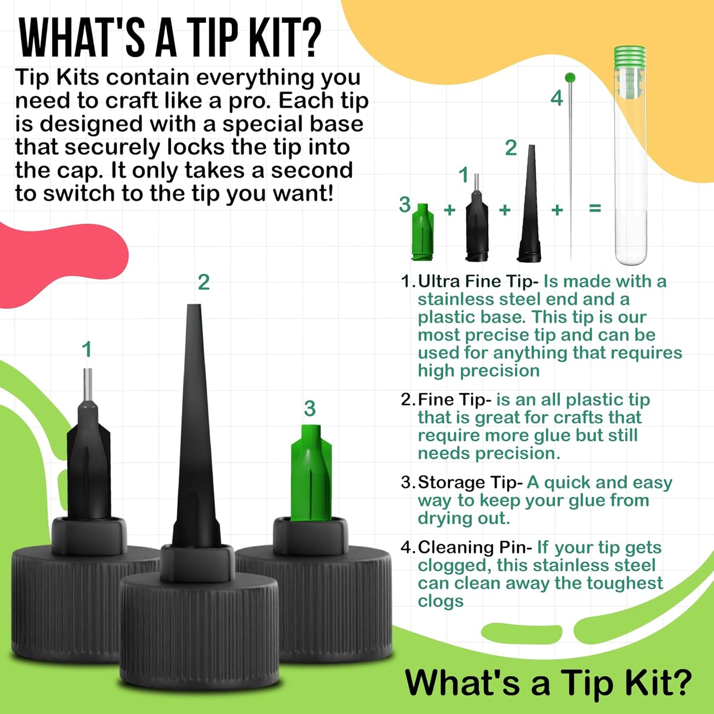 Bearly Art Precision Craft Glue 4 oz / 118ml